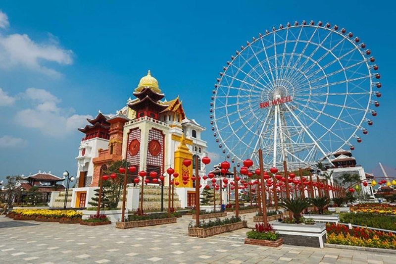Công viên giải trí Asean Park - Vòng quay Mặt Trời