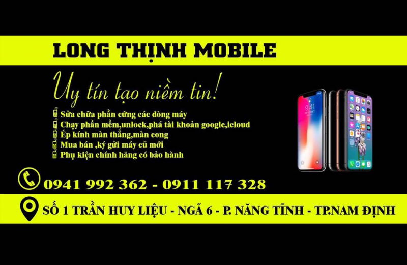 Cửa hàng sửa chữa điện thoại Long Thịnh Mobile