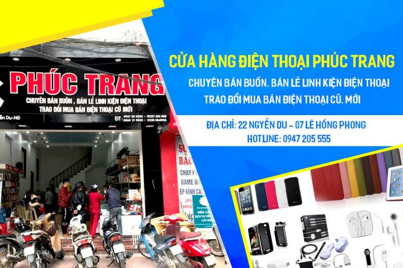 Cửa hàng sửa chữa điện thoại Phúc Trang iStore