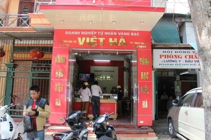 Cửa hàng vàng bạc Việt Hà