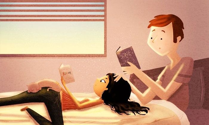 Cùng đọc một cuốn sách lãng mạn