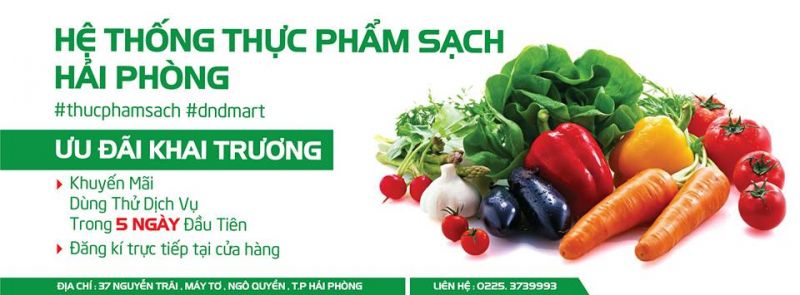 DNDMart - Thực Phẩm Sạch Hải Phòng DNDMart - Thực Phẩm Sạch Hải Phòng