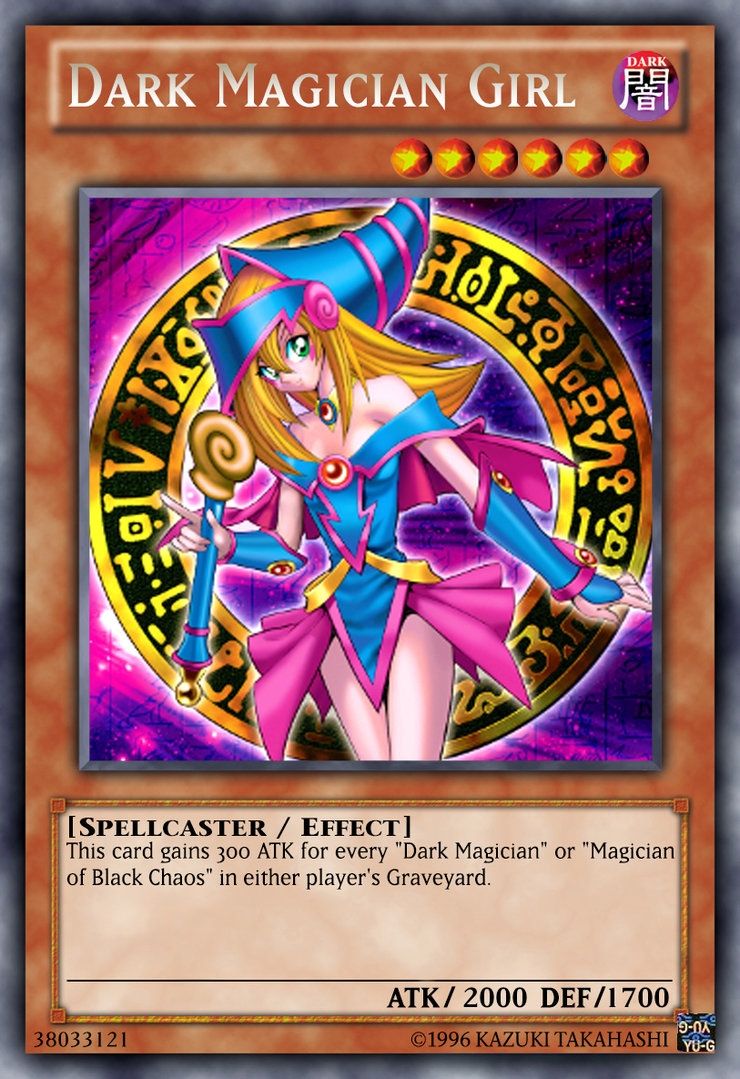 Dark Magician Girl (từ 1,100$ tới 6,800$)