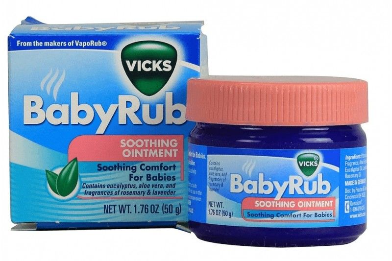 Dầu Bôi Ấm Ngực Vicks BabyRub của Mỹ