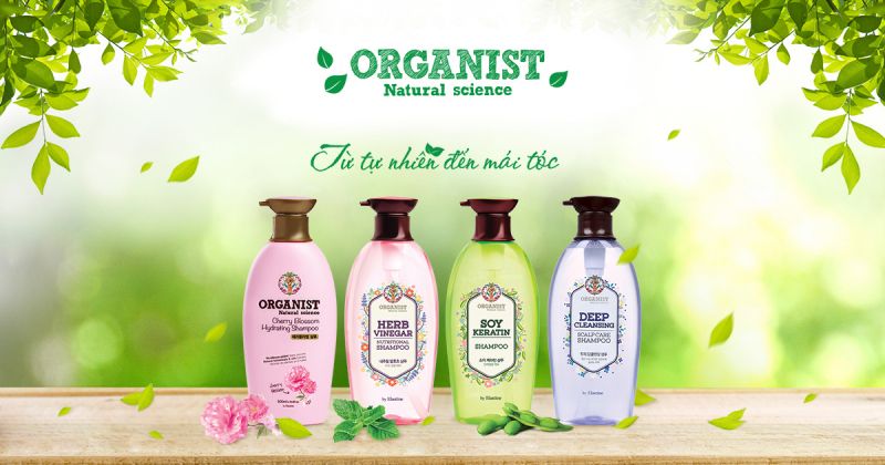 Dầu Gội Giấm Thảo Mộc Tự Nhiên Organist Natural Science Herb Vinegar Nutritional Shampoo