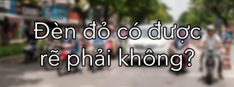 Đậu xe chắn lối cho phép rẽ phải