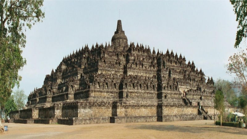 Đền Borobudur.