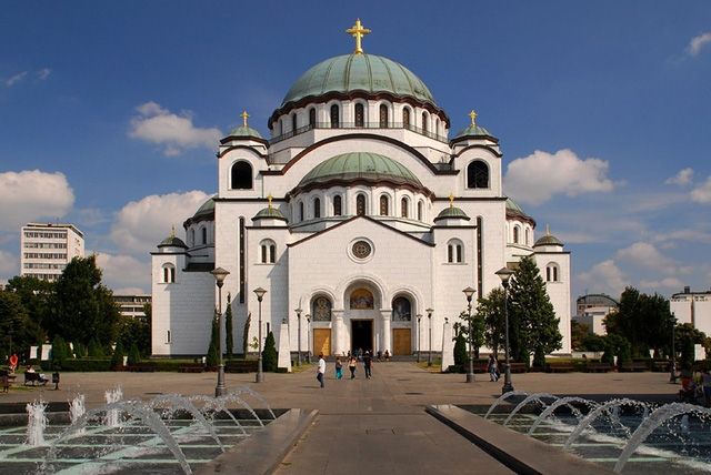 Đền thánh Saint Sava.