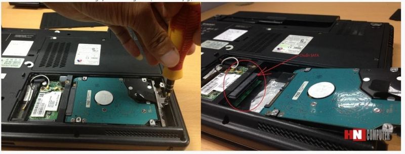 Dịch vụ thay ổ cứng laptop, nâng cấp ổ cứng SSD cho laptop