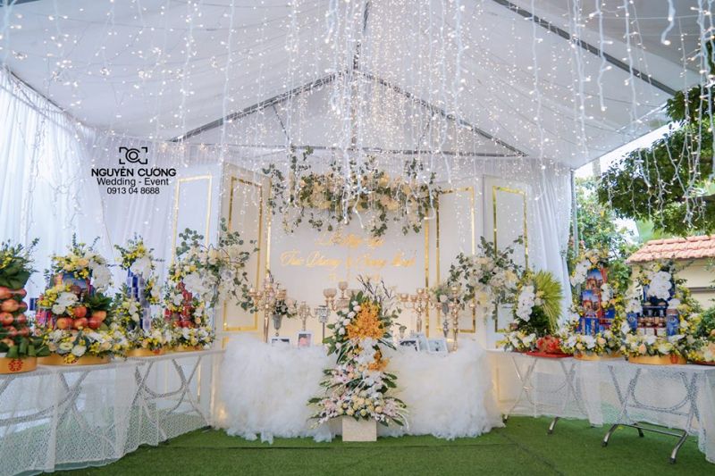 Dịch vụ trang trí tiệc cưới Nguyễn Cường Event&Wedding