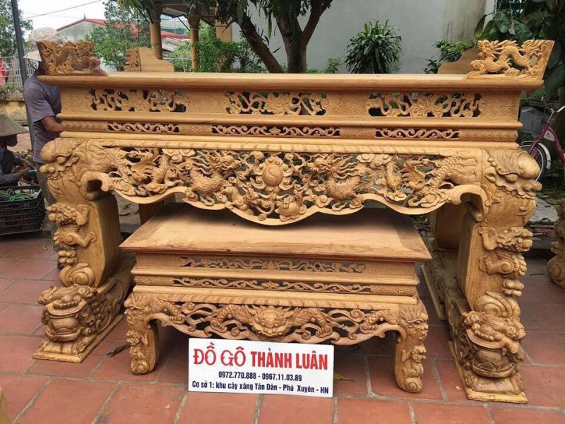 Đồ gỗ mỹ nghệ cổ truyền Thành Luân