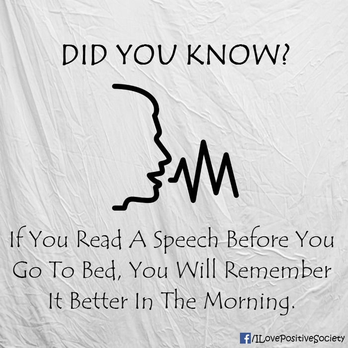 Đọc bài trước khi đi ngủ sẽ giúp bạn dễ ghi nhớ chúng hơn vào sáng hôm sau
