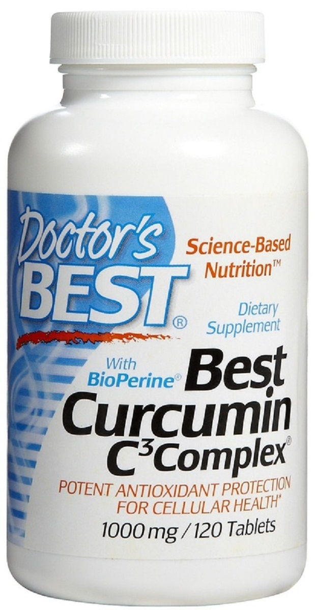 Doctor's Best Curcumin C3 Complex: Ngăn chặn quá trình oxy hóa, phòng ngừa ung thư