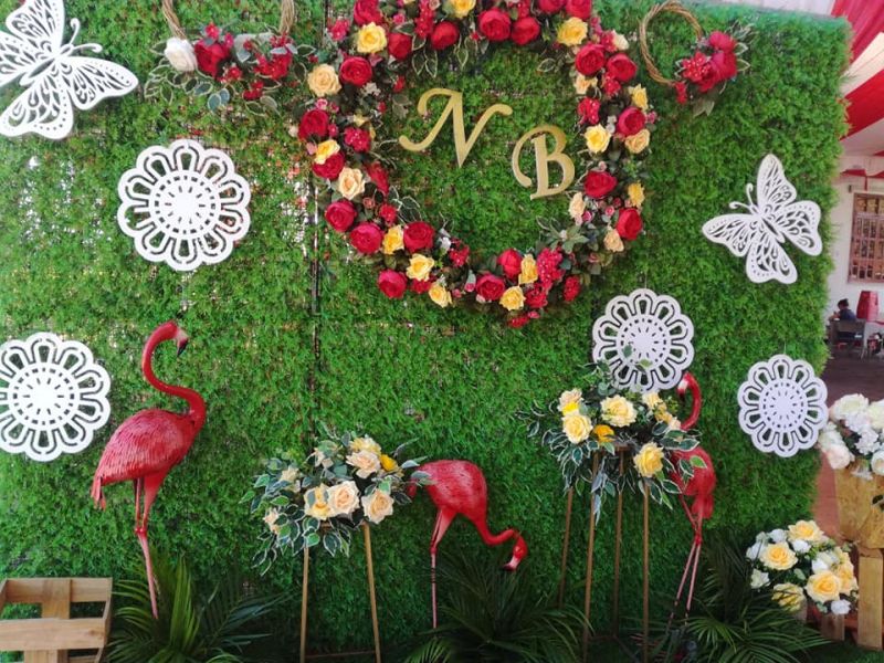 Dịch vụ trang trí tiệc cưới Hoàng Hiền