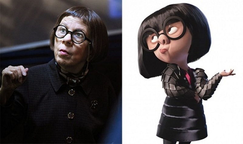 Edna trong phim Gia đình siêu nhân