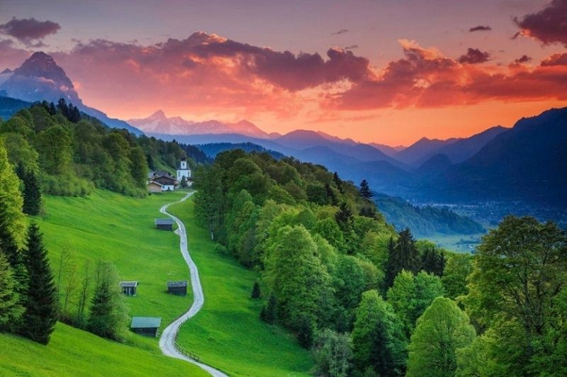 Garmisch-Partenkirchen, Bavaria, Đức