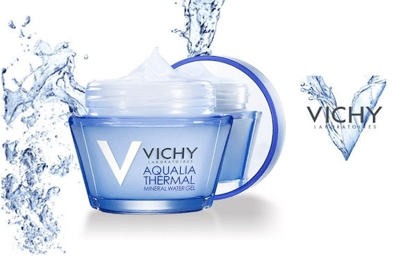 Gel dưỡng ẩm giúp da dịu mát suốt 48h Vichy Aqualia Thermal Mineral Water Gel 50ml