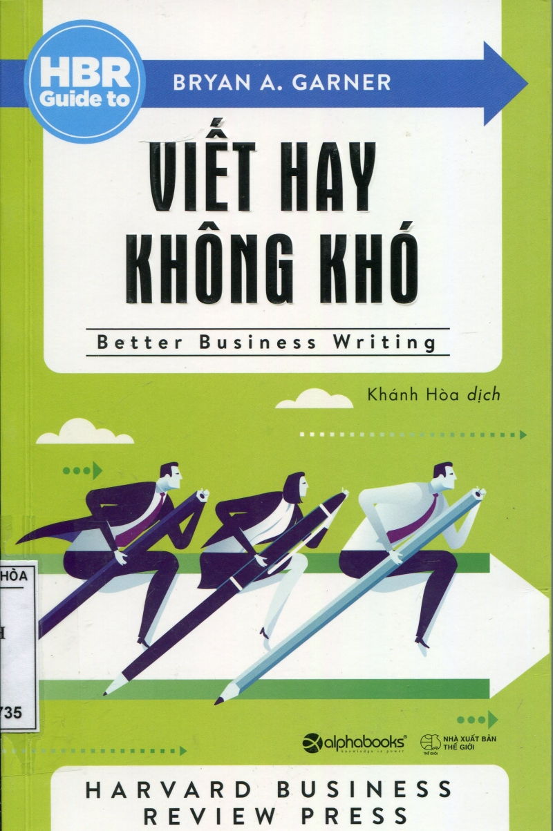 HBR Guide To – Viết Hay Không Khó