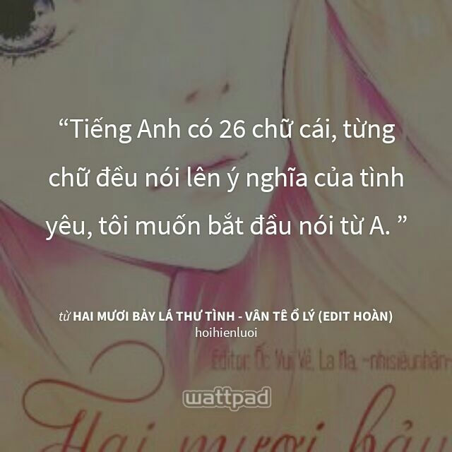 Hai mươi bảy lá thư tình Hai mươi bảy lá thư tình