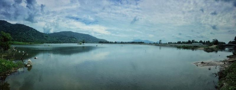 Hồ Ô Tà Sóc dưới núi Ngọa Long, xã Lương Phi, huyện Tri Tôn