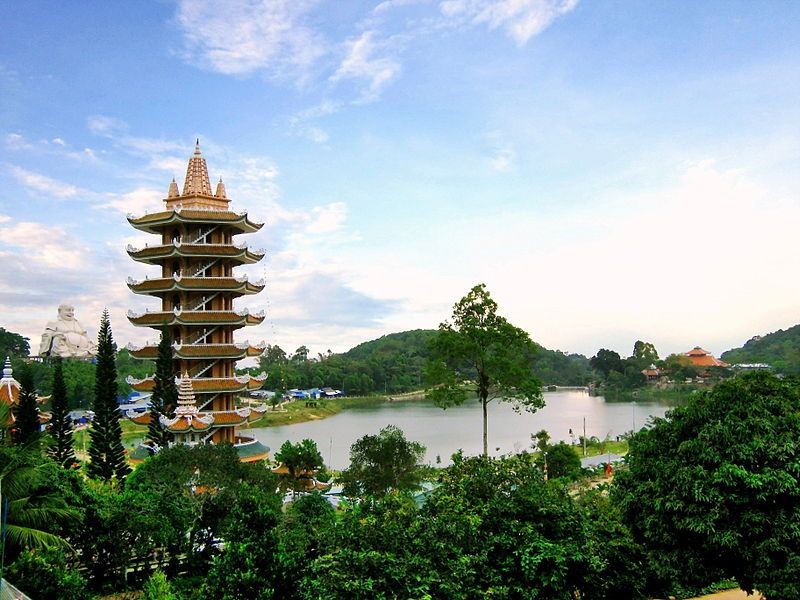 Hồ Thủy Liêm trên núi Thiên Cấm, xã An Hảo, huyện Tịnh Biên