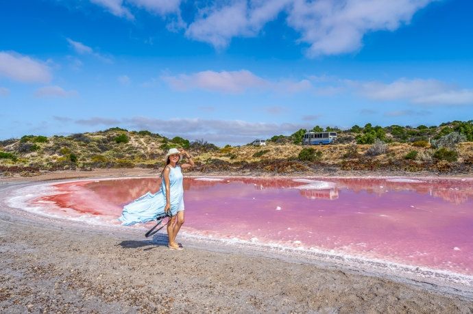 Hồ nước hồng – Australia