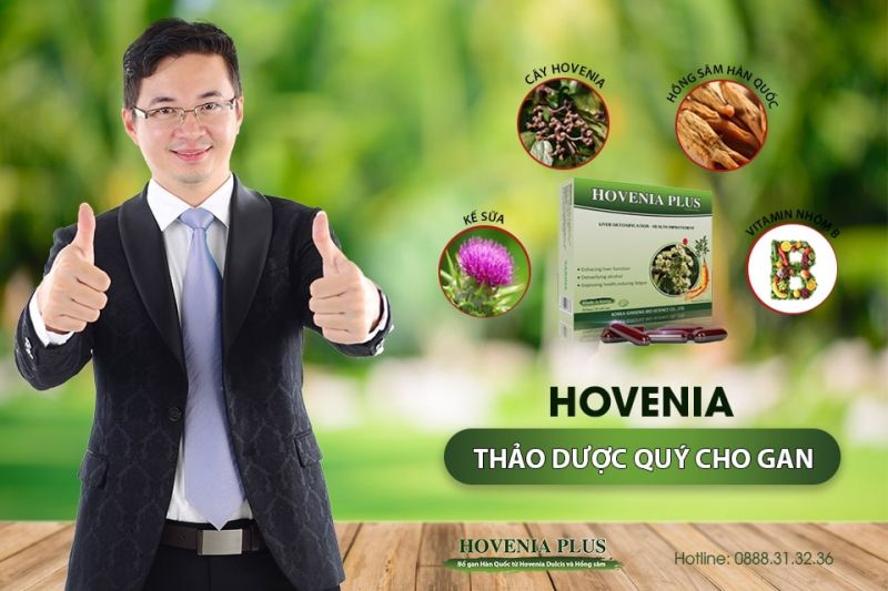 Hovenia + Plus – Bổ gan nhập khẩu Hàn Quốc