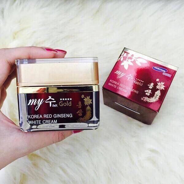 Kem Sâm Hàn Quốc My Gold Korea Red Ginseng White Cream