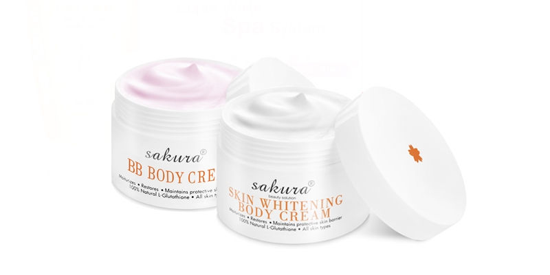 Kem dưỡng trắng da toàn thân Sakura Body cream