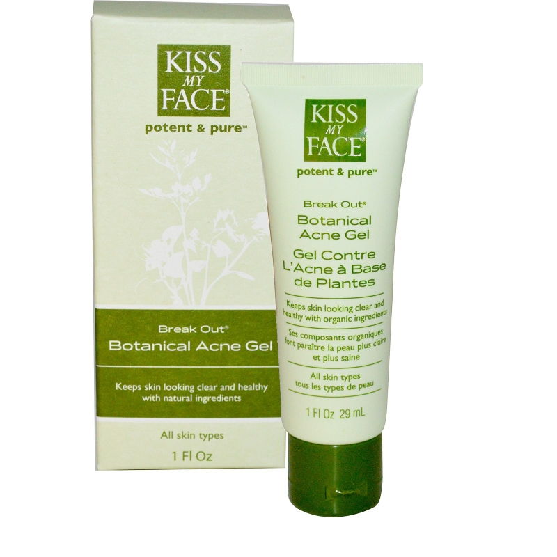 Kem trị mụn tốt an toàn cho da Kiss My Face Breakout – Botanical Acne Gel