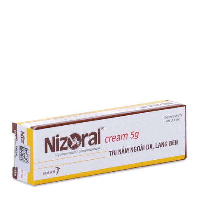 Kem trị nấm ngoài da, lang ben Nizoral Cream
