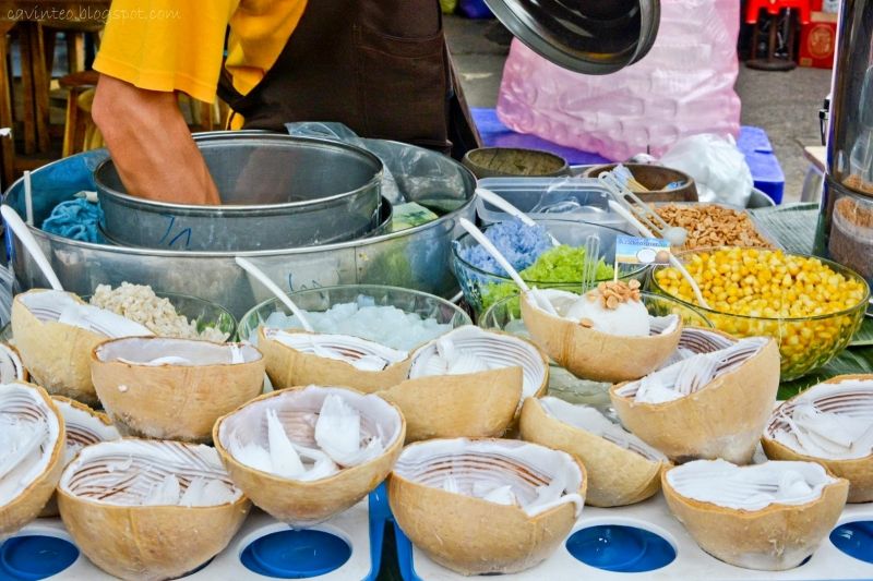Kem xôi dừa