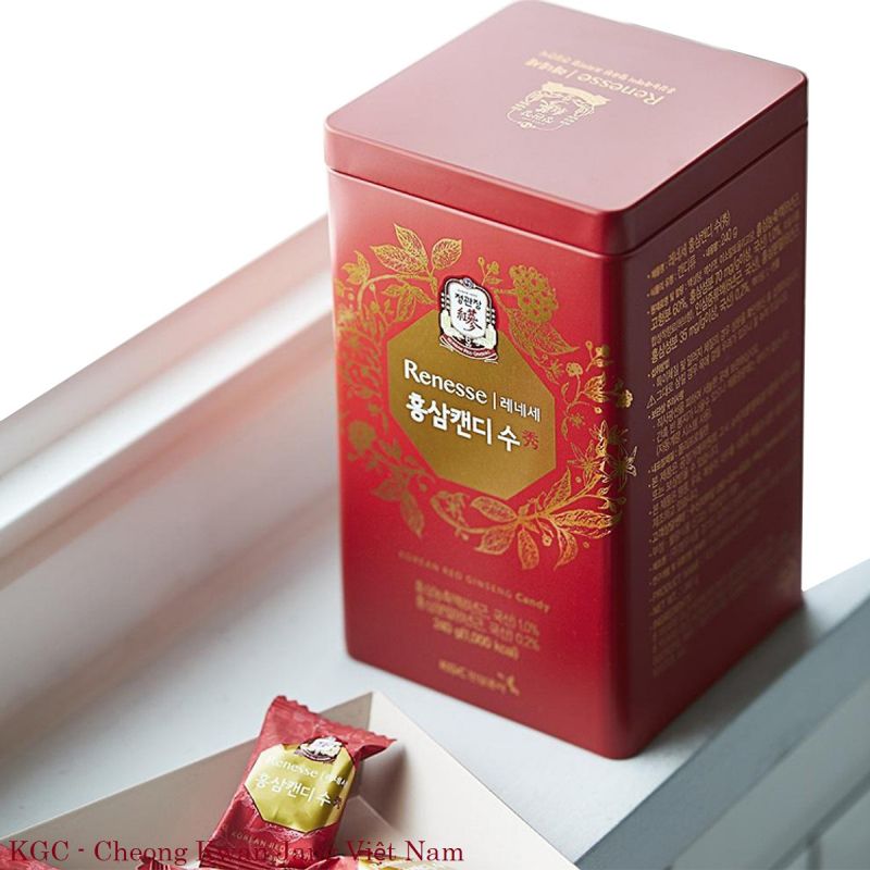 Kẹo Hồng Sâm KGC Korean Red Ginseng Candy Renesse