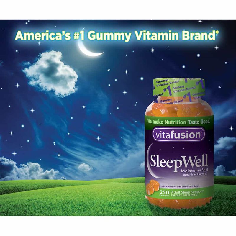 Kẹo bổ giúp ngủ ngon giấc vitafusion SleepWell