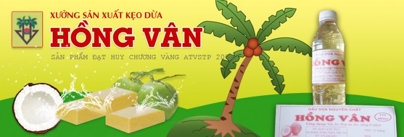 Kẹo dừa Hồng Vân