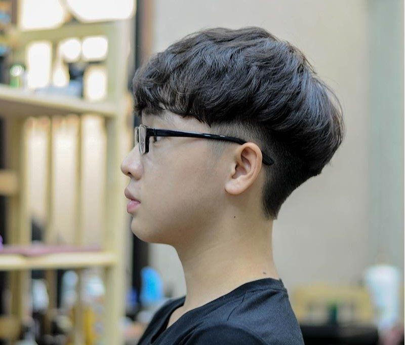 Kiểu tóc two block Hàn Quốc