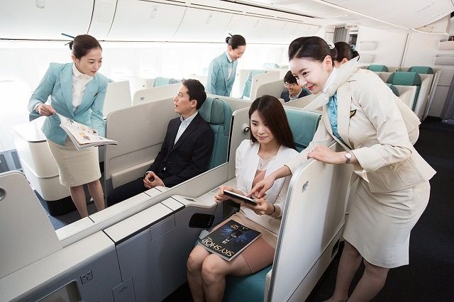 Korean Air, chặng bay New York – Bắc Kinh
