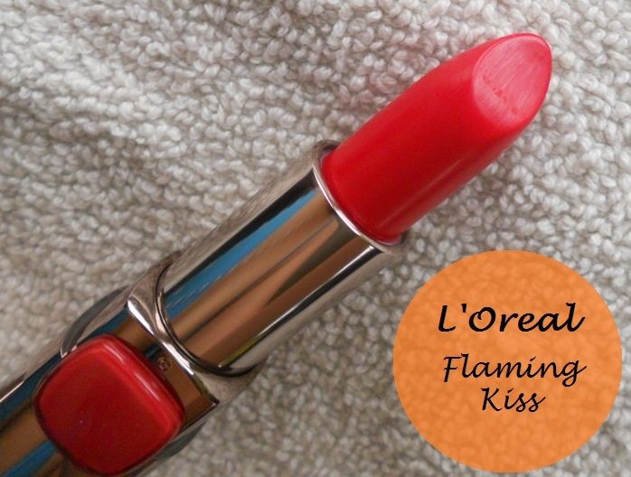 L'Oreal Paris Moist Matte Lipstick màu Flaming Kiss