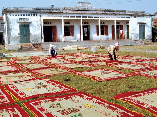 Làng dệt chiếu Hới