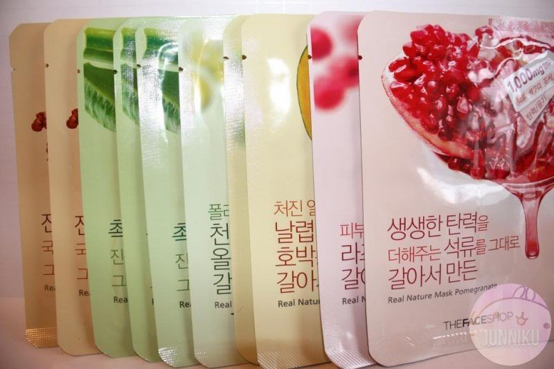 Mặt nạ dưỡng da Hàn Quốc The Face Shop Living Nature Grind Mask Sheet