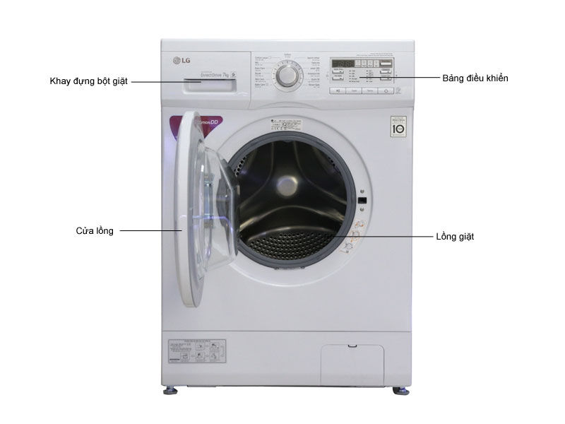 Máy giặt LG F1207NMPW