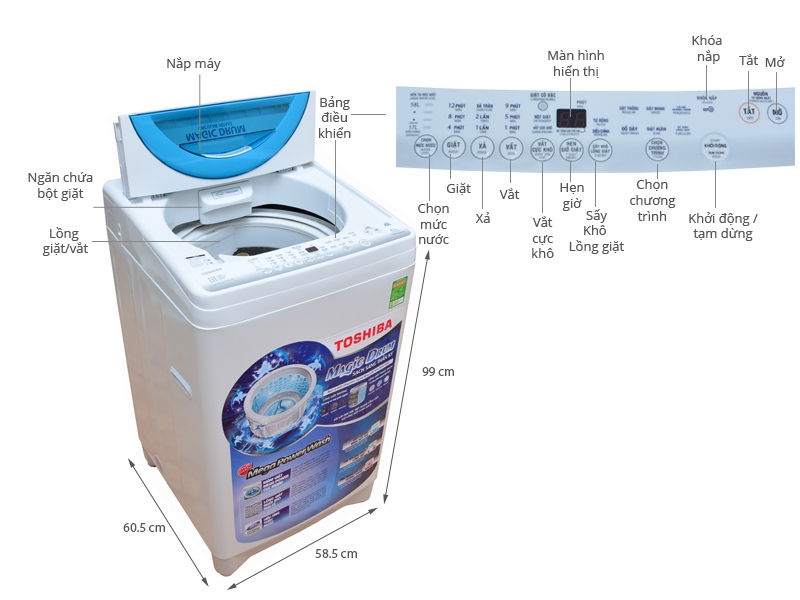 Máy giặt Toshiba AW-ME920LV