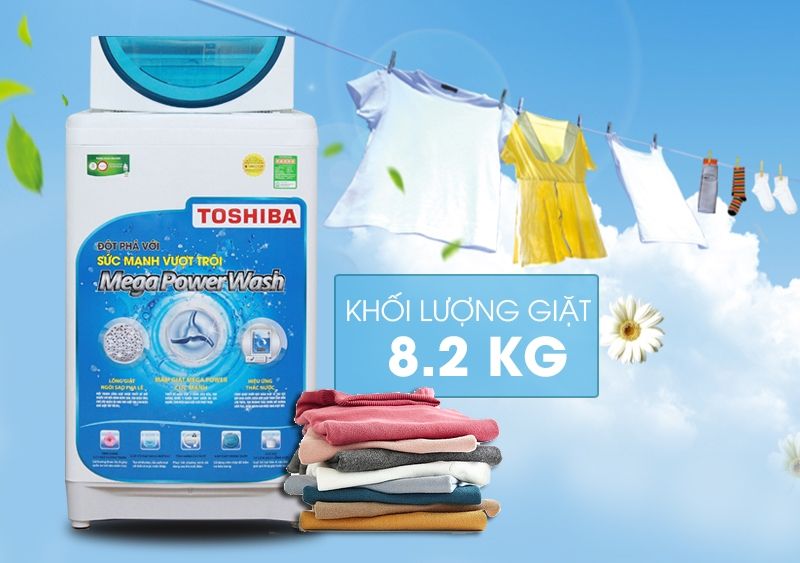 Máy giặt giũ Toshiba 8.2kg AW-F920LV WB