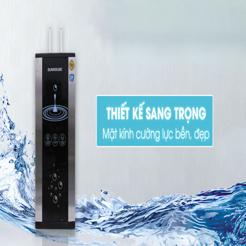 Máy lọc nước RO nóng lạnh 10 lõi Sunhouse SHR76210CK Máy lọc nước RO nóng lạnh 10 lõi Sunhouse SHR76210CK