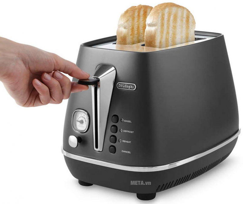 Máy nướng bánh mì Delonghi Distinta CTI 2103.BK