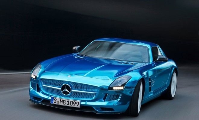Mercedes Benz SLS AMG Electric Drive - 550000 USD