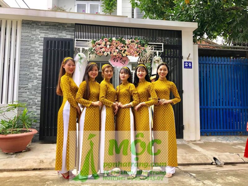 Mộc - Địa chỉ cho thuê áo dài đẹp tại Nha Trang