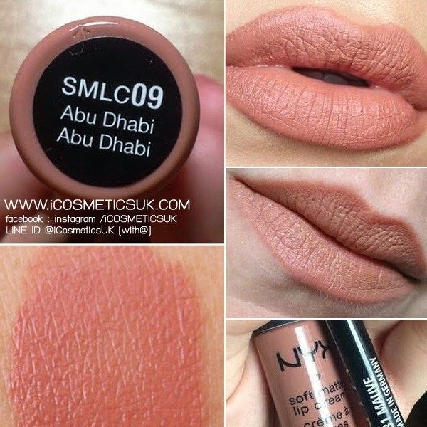 NYX Soft Matte Lip Cream- 08 Abu Dhabi