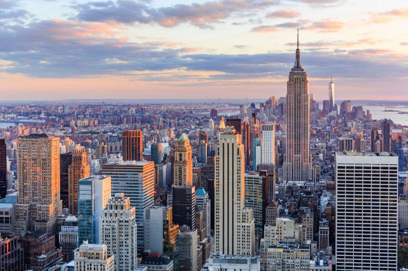 New York, Hoa Kỳ; 231 tòa nhà chọc trời