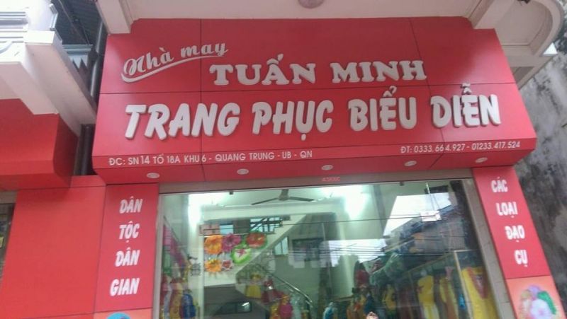 Nhà may-Trang phục biểu diễn Tuấn Minh